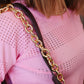 SIENNA SLOUCHY WOVEN SHOULDER BAG