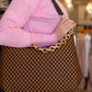 SIENNA SLOUCHY WOVEN SHOULDER BAG