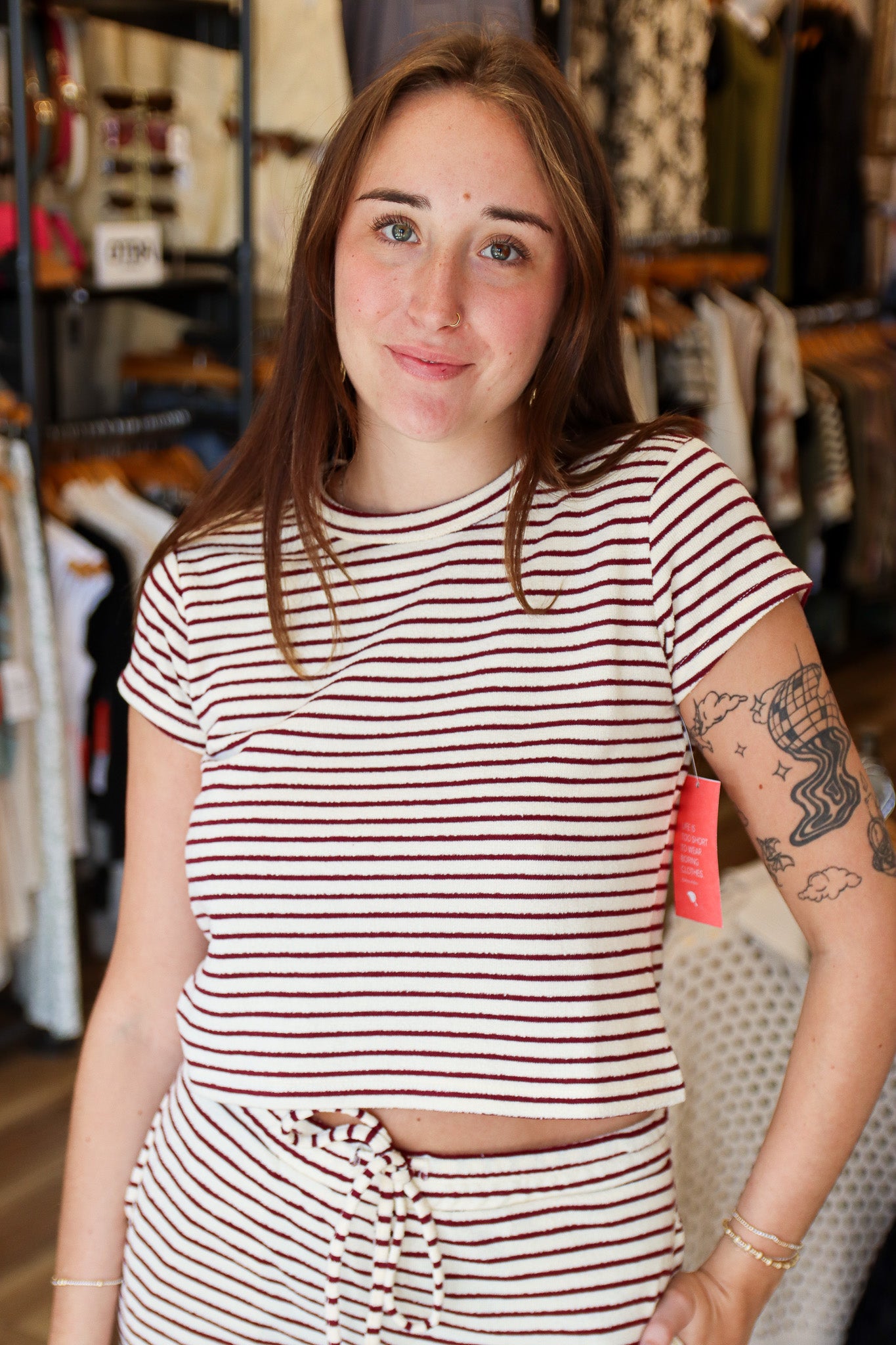 HORIZONTAL STRIPE TOP