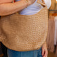 SIENNA SLOUCHY WOVEN SHOULDER BAG