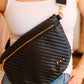 DIAGONAL WOVEN WESTLYN BUM BAG