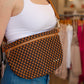 WESTLYN WOVEN CHECKERED BUM BAG