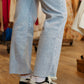 SUPER HIGH RAW HEM ANKLE STRAIGHT