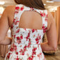 OPEN BACK LOW WAIST MINI DRESS