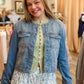 FLORAL SMOCKED POCKET SPORTY SKORT