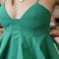 DELUC “AZORES” CROPPED SPAGHETTI STRAP TANK