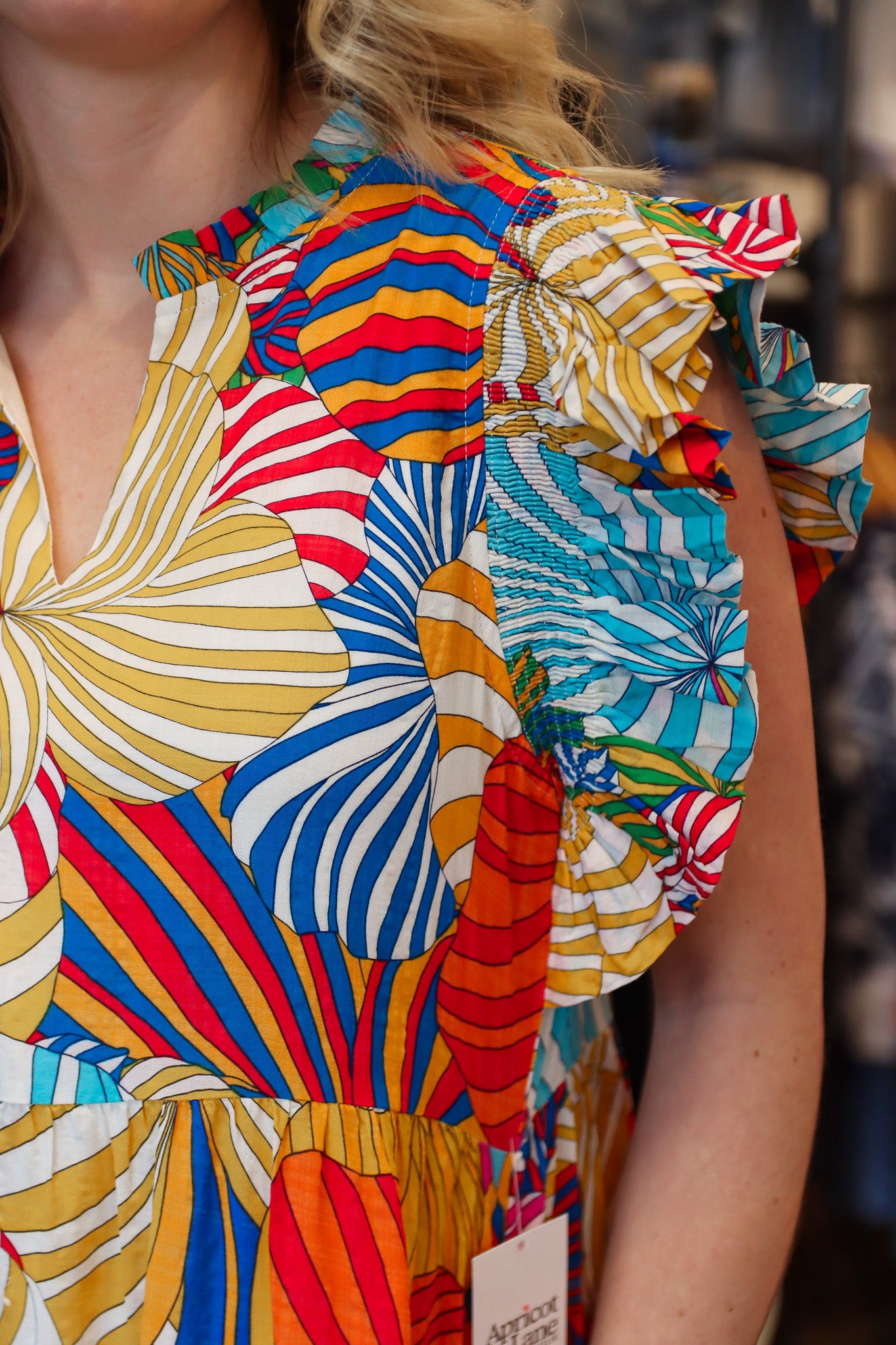 SUMMER HIBISCUS MIDI DRESS