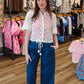 MANNIE LACE BUTTON DOWN