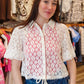 MANNIE LACE BUTTON DOWN