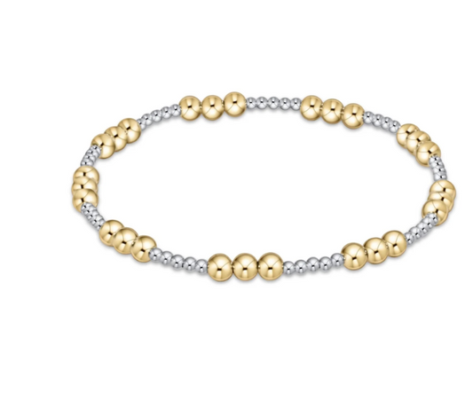 CLASSIC JOY 4MM MIXED METAL BRACELET