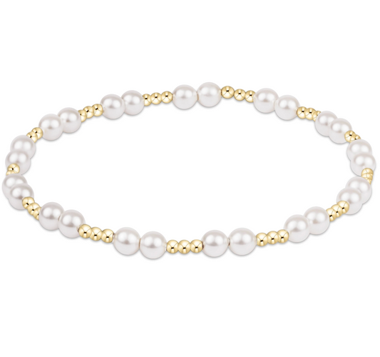 TOGETHER PEARL 4MM BRACELET