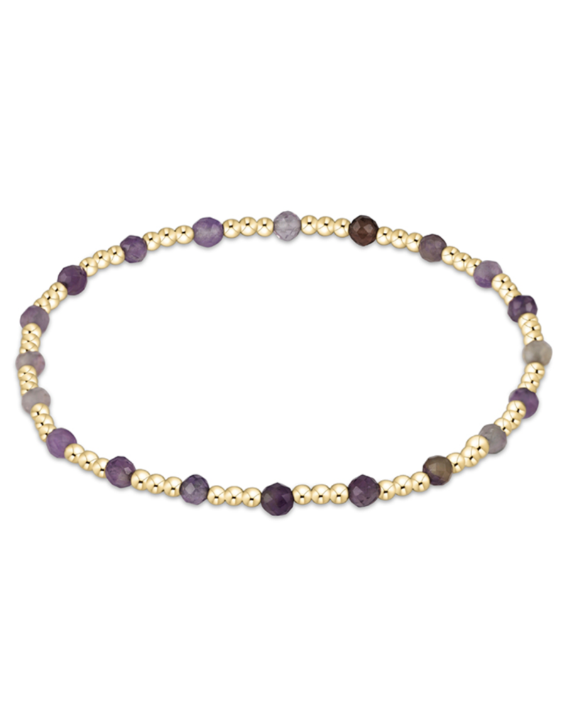 GOLD SINCERITY 3MM AMETHYST