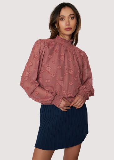 FABLE CHARM MOCK NECK TOP