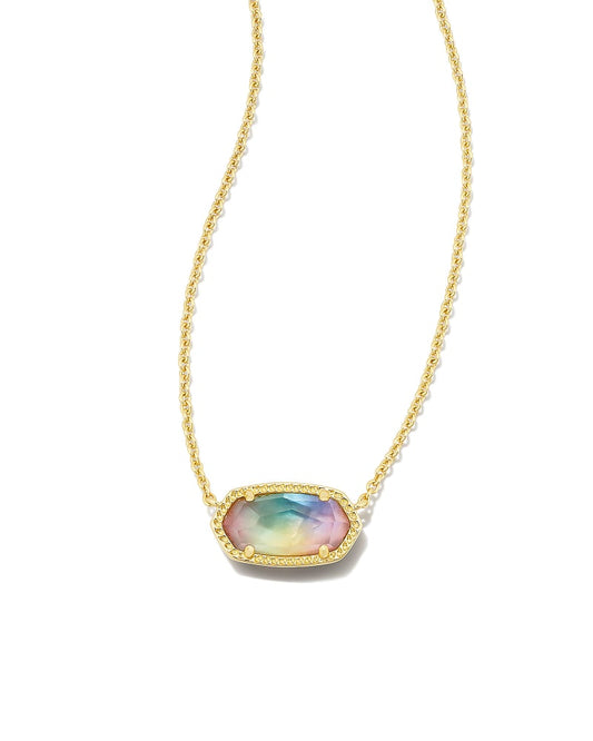 ELISA NECKLACE YELLOW WATERCOLOR