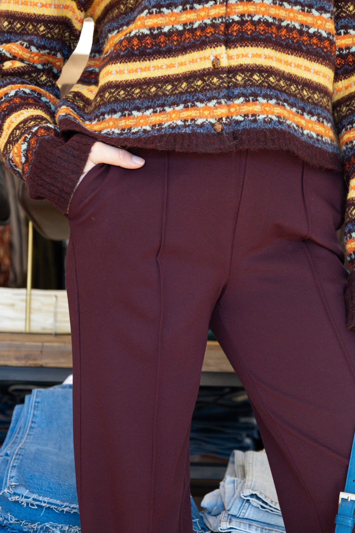 LIVERPOOL "KAYLA" PULL ON WIDE LEG TROUSER